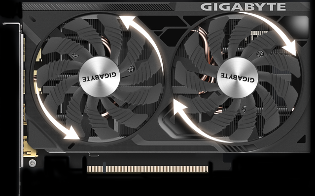 GIGABYTE GeForce RTX 4060 Ti WINDFORCE OC 8G Graphics Card, 2x